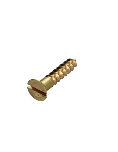Viti Per Legno Ottone Testa Forata Con Intaglio 5X30