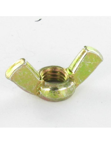 1 x Dado a farfalla M10 Stile Americano Bicromato