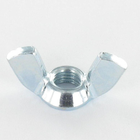 1 x Dado a farfalla M10 Stile Americano Zincate