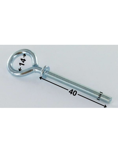1 x Golfare A Vite Metalli Con Flangia 4X40...