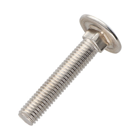 1 x Testa Poelier Con Colletto Quadrato Acciaio Inox A2 M5X50 Discussione completa