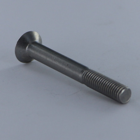 1 x Vite Per Metalli Acciaio Inox A2 Testa Forata Con Esagono Incassato Chiave Esagonale Da 4 M6X50 Filettatura Parziale