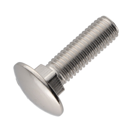 1 x Testa Poelier Con Colletto Quadrato Acciaio Inox A2 M6X16 Discussione completa