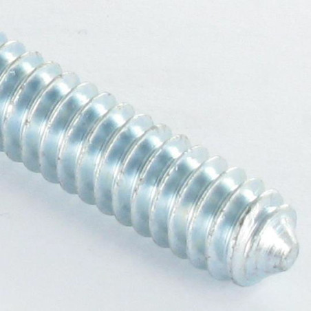 1 x Vite Per Mobili Zincate M8X45 Filettatura Parziale Passo 150 Testa A Croce