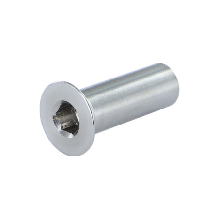 1 x Dado Manicotto Testa Forata Chiave Esagonale Da 8 M8 14X40 Acciaio Inox