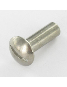Dado Manicotto Testa Bombata Con Intaglio 8X25 M6X24...