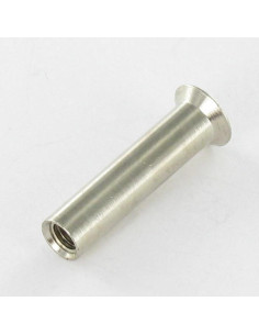 Dado Manicotto Testa Forata Bombata Con Intaglio M4X13... 2
