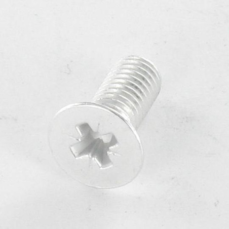 1 x Vite Per Metalli Testa Forata Pozi PZ5 M5X12 Alluminio