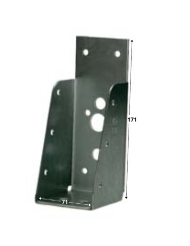 1 x Zoccolo TRAVE Senza LABBRO Sendzimir 71X171