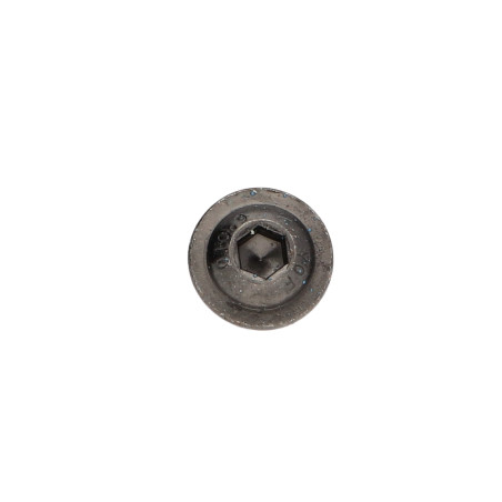 1 x Vite Per Metalli Testa Poelier Larga Esagono Incassato Flangia Chiave Esagonale Da 4 M6X16 Classe 10.9 Acciaio Zincato