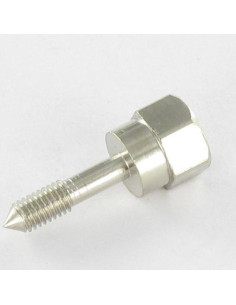Vite Testa Forata Ottone Nichelato M3 6,5X19 Riferimento...