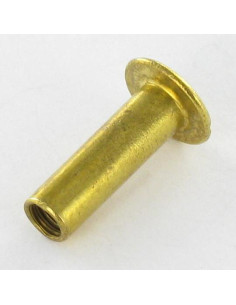 Dado Manicotto Testa Forata Bombata Con Intaglio M4X13... 2