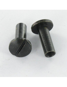 Dado Manicotto Testa Bombata Con Intaglio M4X12 5X14...