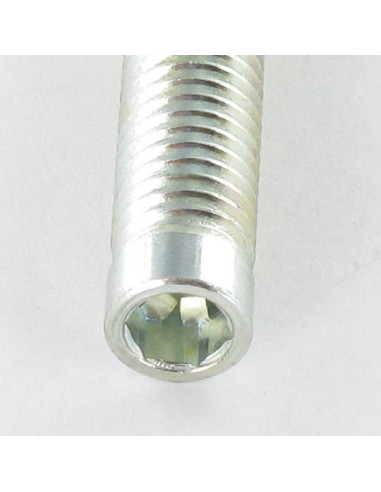 1 x Vite Per Metalli Zincate Senza Testa M8X35...