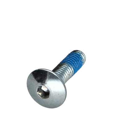 1 x Vite Testa Poelier Larga M6X22 Chiave Esagonale Da 4 Zincate Frenafiletti