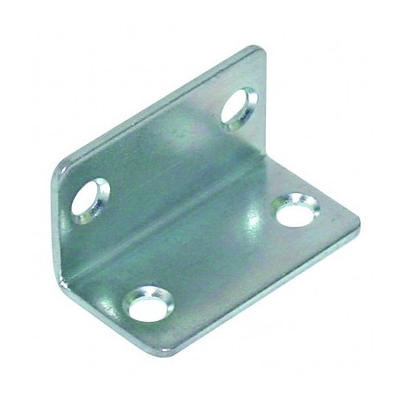1 x Staffe 25X25X45 4 Fori Diametro 6 Zincate