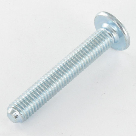 1 x Vite Testa Poelier Larga M8X55 Chiave Esagonale Da 5 Zincate Punta Pilota