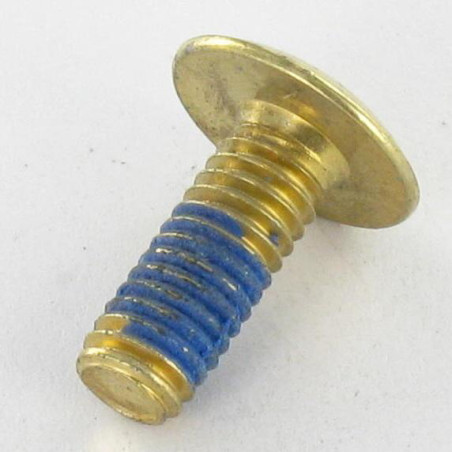 1 x Vite Testa Poelier Larga M6X12 Chiave Esagonale Da 4 Zincate Frenafiletti