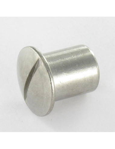 1 x Dado Manicotto Testa Bombata Con Intaglio...