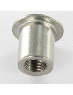 Dado Manicotto Testa Bombata Con Intaglio 12,5 x 15 M8X12... 2