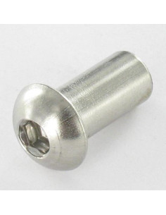 Dado Manicotto Testa Bombata M6X8 Chiave Esagonale Da 4...