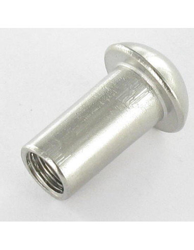 1 x Dado Manicotto Testa Bombata M6X8 Chiave...