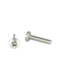 Vite Per Metalli Acciaio Inox A2 testa bombata larga Pozi...