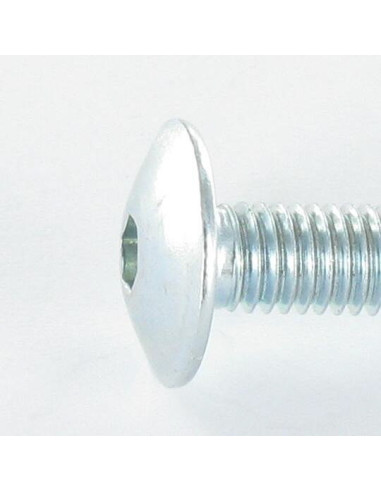 1 x Vite Testa Poelier Larga M6X30 Chiave...