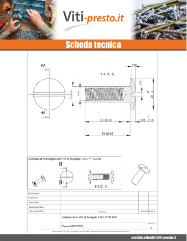 1 x Dado Manicotto Testa Bombata Con Intaglio...