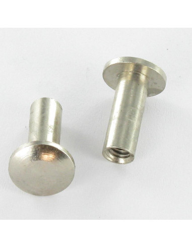 1 x Dado Manicotto Testa Bombata M4X12 4x14...