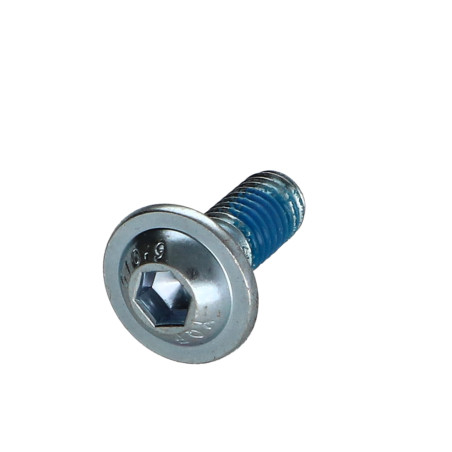 1 x Vite Per Metalli Testa Poelier Larga Esagono Incassato Flangia Chiave Esagonale Da 4 M6X16 Classe 10.9 ZG+FRF