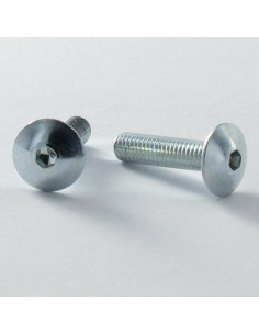 Vite Testa Poelier Larga M6X90 Chiave Esagonale Da 4 Zincate
