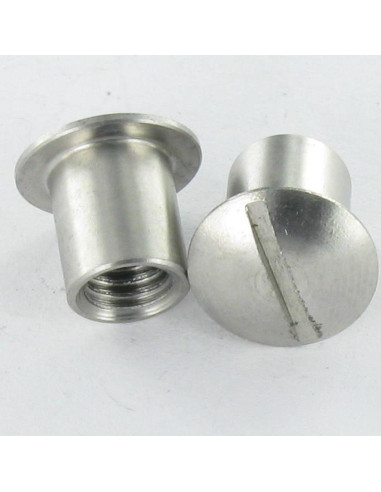 1 x Dado Manicotto Testa Bombata Con Intaglio...