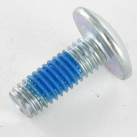 1 x Vite Testa Poelier Larga M6X16 Chiave Esagonale Da 4 Zincate Frenafiletti
