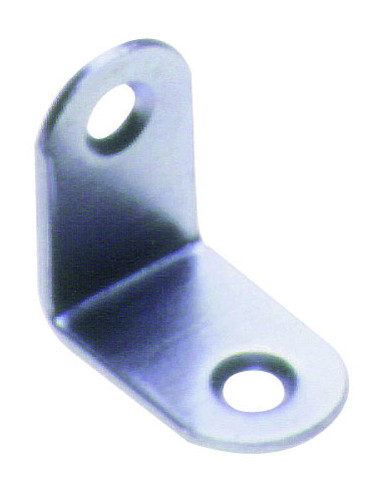 1 x Staffe 24X24X15 2 Fori Diametro 4.5 Zincate