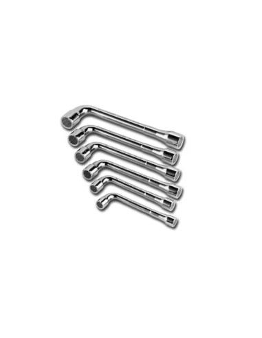 1 x Set di 6 CHIAVI con tubo aperto STANLEY