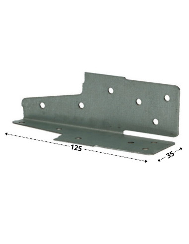 1 x Fissaggio Ancoraggio 35X125 Sendzimir