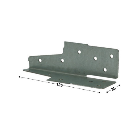 1 x Fissaggio Ancoraggio 35X125 Sendzimir