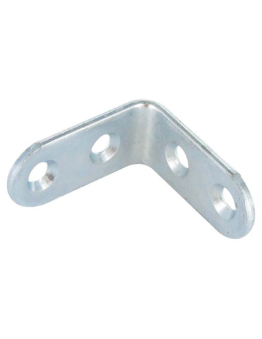 1 x Staffe 32X32X15 4 Fori Diametro 4.5 Zincate