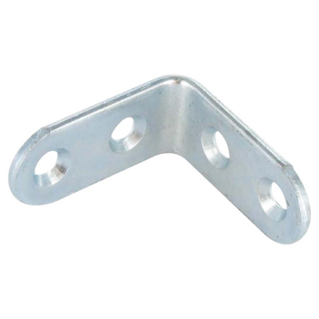 1 x Staffe 32X32X15 4 Fori Diametro 4.5 Zincate