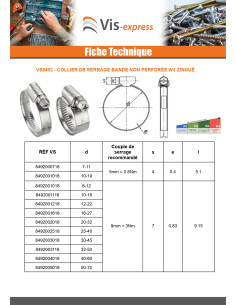 Fascetta stringitubo banda non perforata da 9 mm Diametro... 2