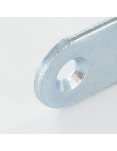 1 x Staffe 62X62X15 4 Fori Diametro 4.5 Zincate
