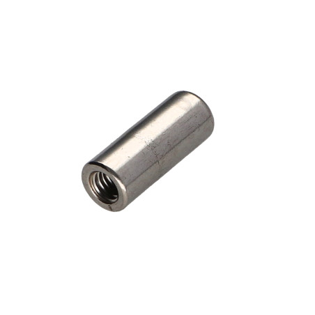 1 x Giunti Cilindrica M6X25 Diametro Esterno 10 Acciaio Inox