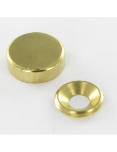 Coprivite Cilindrico (1 Tappo E 1 Rondella) Ottone...
