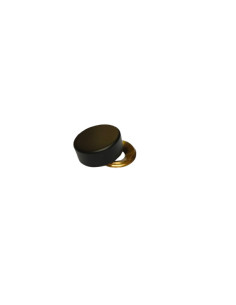 Coprivite Cilindrico (1 Tappo E 1 Rondella) Ottone Nero...