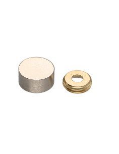 Coprivite Cilindrico (1 Tappo E 1 Rondella) Ottone...