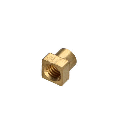 1 x Dado Quadrato Ottone M3.5 Passo 60 5X5X5