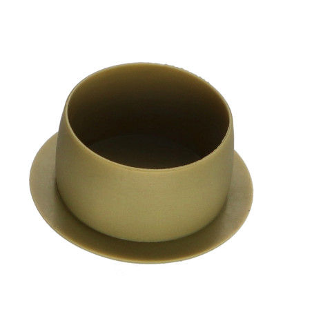 1 x Tappo Liscio 25X32 LG13 Polietilene RAL1020