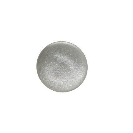 1 x Coprivite Foro 12/5.5 Lunghezza 5.6 Alluminio Ral9006 Alluminio Brillante