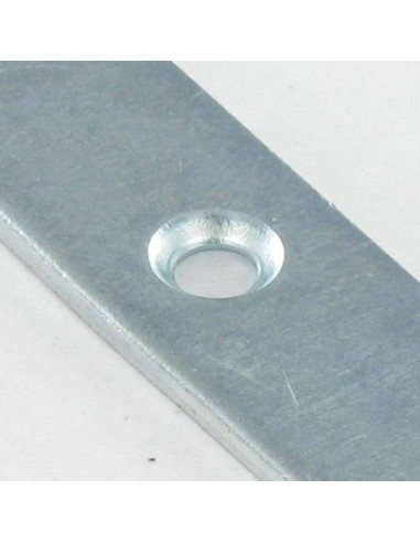 1 x Piastra ASSEMBLAGGIO 15X80 Zincate